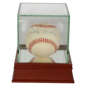 Mickey Mantle Authentic SIGNED Baseball w/ JSA COA