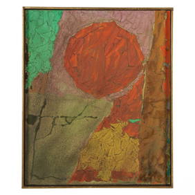 Gyorgy Kepes 1906-2011 Abstract Textured Painting (1 of 7)
