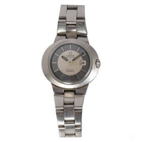 Vintage Omega Dynamic Ladies Stainless Wrist Watch