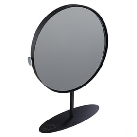 Italian Iron Industrial Style Swivel Table Mirror