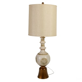 Marcello Fantoni 1915-2011 Ceramic Pottery Lamp