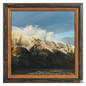 Henry Peter 20C Jackson Farwell Mountain Painting