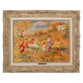 Maurice Monnard 20C. Post-Impressionist Painting