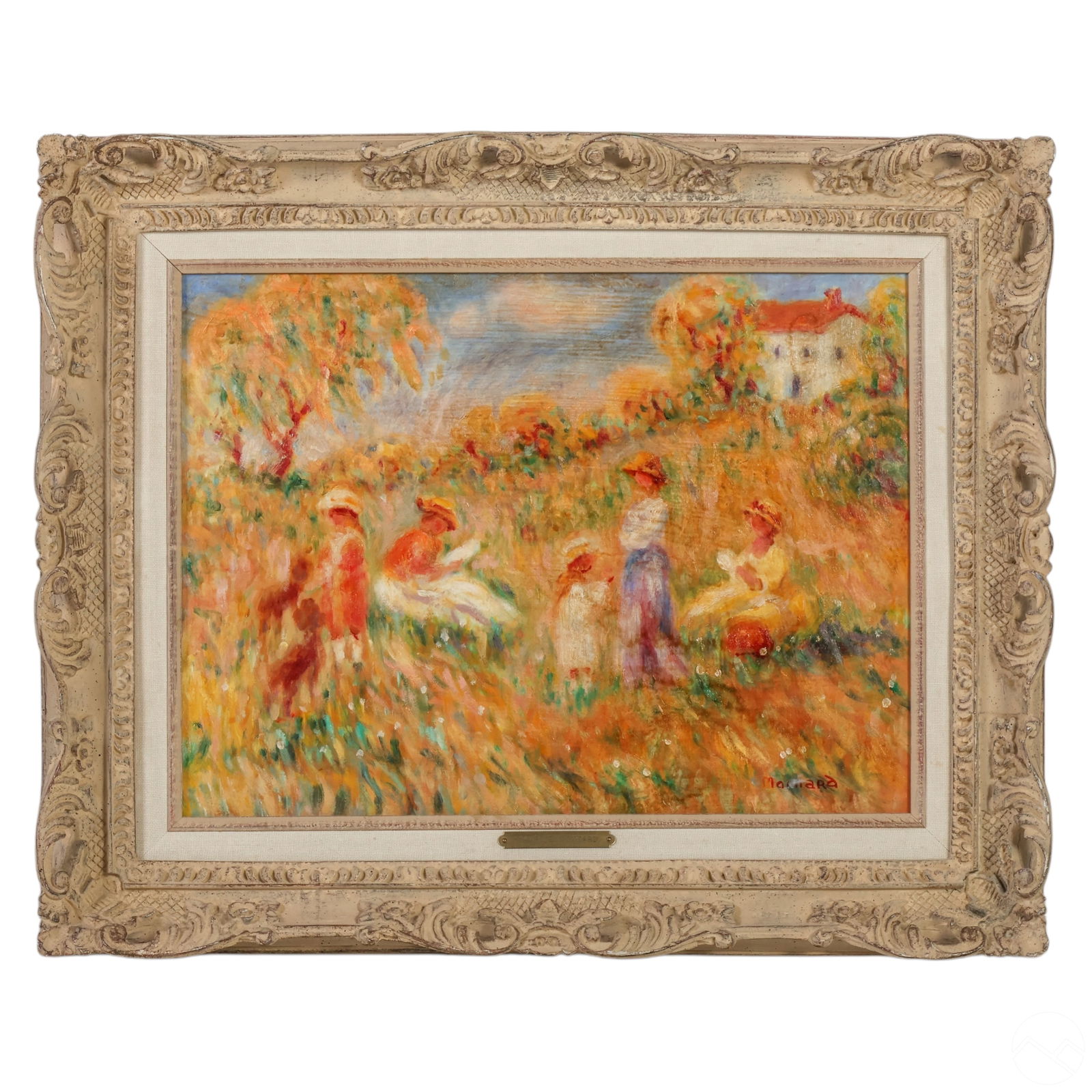 Maurice Monnard 20C. Post-Impressionist Painting (1 of 7)