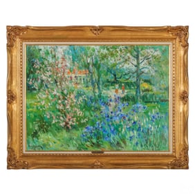 Max Agostini 1914-1997 Post-Impressionist Painting
