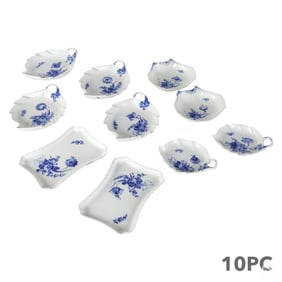 Royal Copenhagen Blue Flowers Pickle Dish Tray LOT