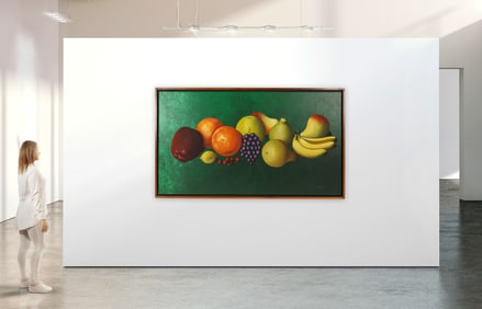 Ricardo A González b.1955 Oversized Fruit Painting