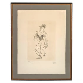 Hirschfeld 1903-2003 Baryshnikov Etching SIGNED