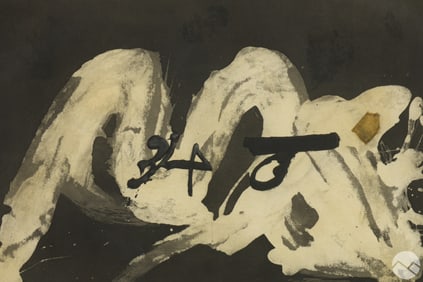 Antoni Tapies 1923-2012 Aquatint Etching SIGNED