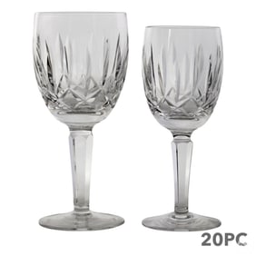 Waterford Irish Crystal Kildare Stemware 20pc SET