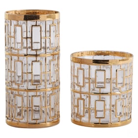 Imperial Shoji Whiskey Glass & Tumblers 12pc SET