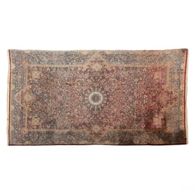 Oriental Persian Palace Size Indo Area Carpet Rug