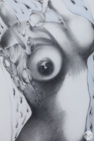 Aurelio Zuniga Shapay Surreal Pastel Composition