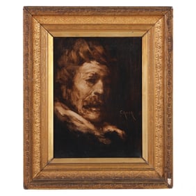 William Merritt Chase 1849-1916 Portrait Painting