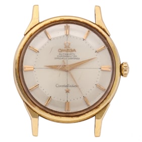 18k Omega Constellation Pie Pan Ref. 167.005 Watch