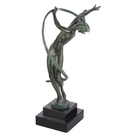 Pierre Le Faguays 1892-1962 Nude Bronze Sculpture