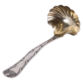 Tiffany & Co Sterling Wave Edge Gravy Sauce Ladle