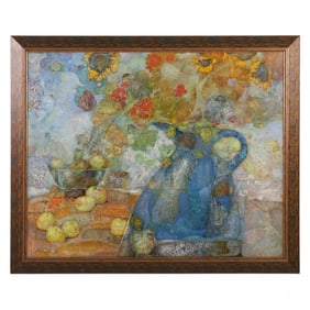 Aleksandr Sigov B.1955 Russian Still Life Painting