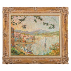 Yvonne Canu 1921-2008 Impressionist Oil Painting