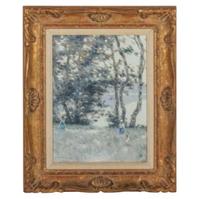 Andre Gisson (1921-2003) Landscape Oil Painting