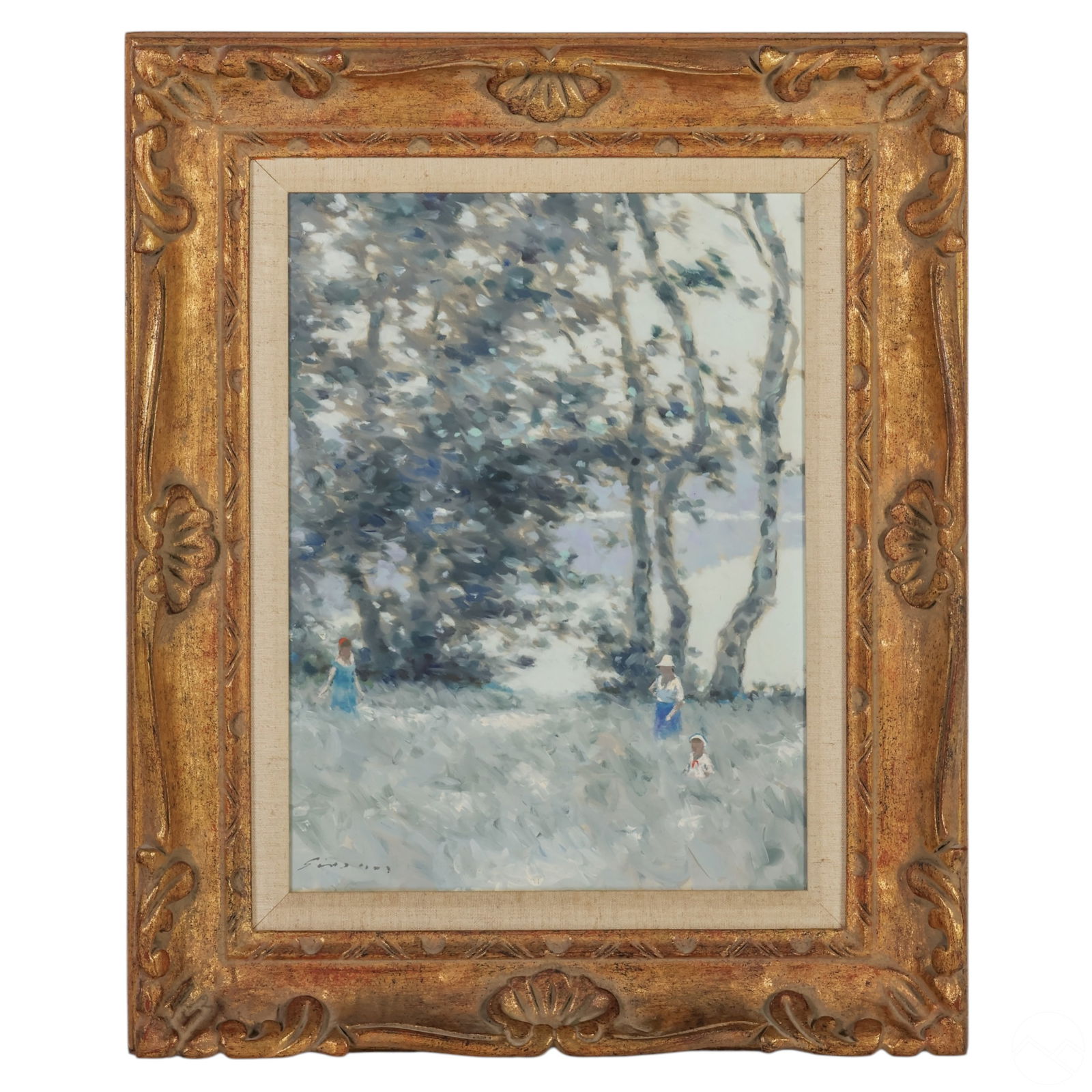 Andre Gisson (1921-2003) Landscape Oil Painting (1 of 5)