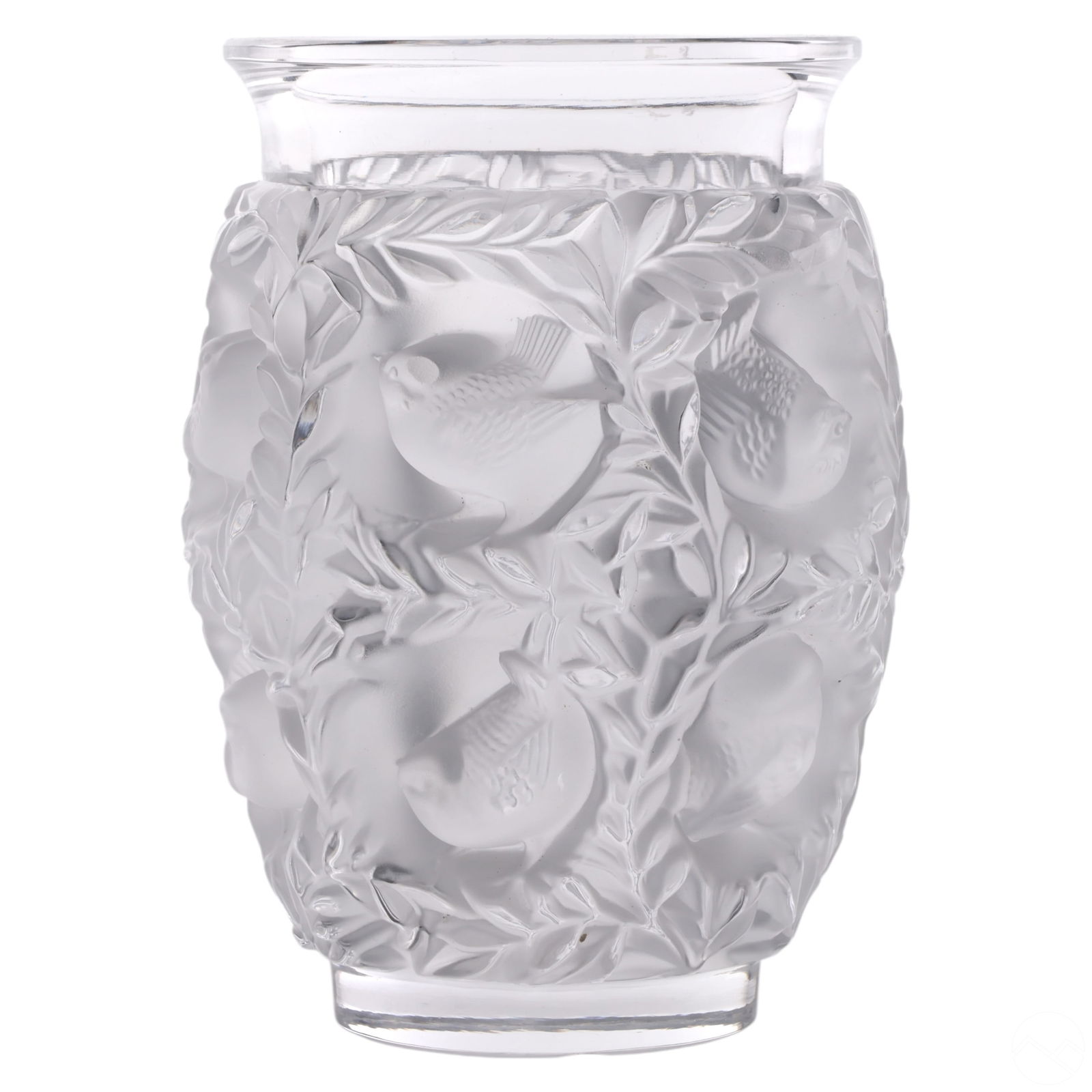 Lalique French Crystal Saint-Marc Deco Style Vase (1 of 5)