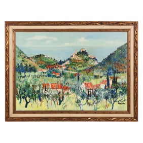 Yolande Ardissone 1927-2024 Landscape Oil Painting