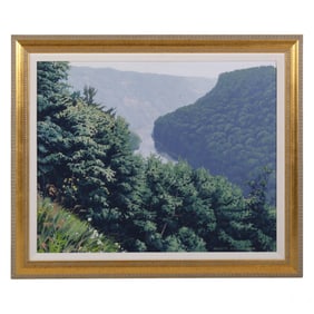 Scott Coulter 20C Green Canyon Landscape Painting