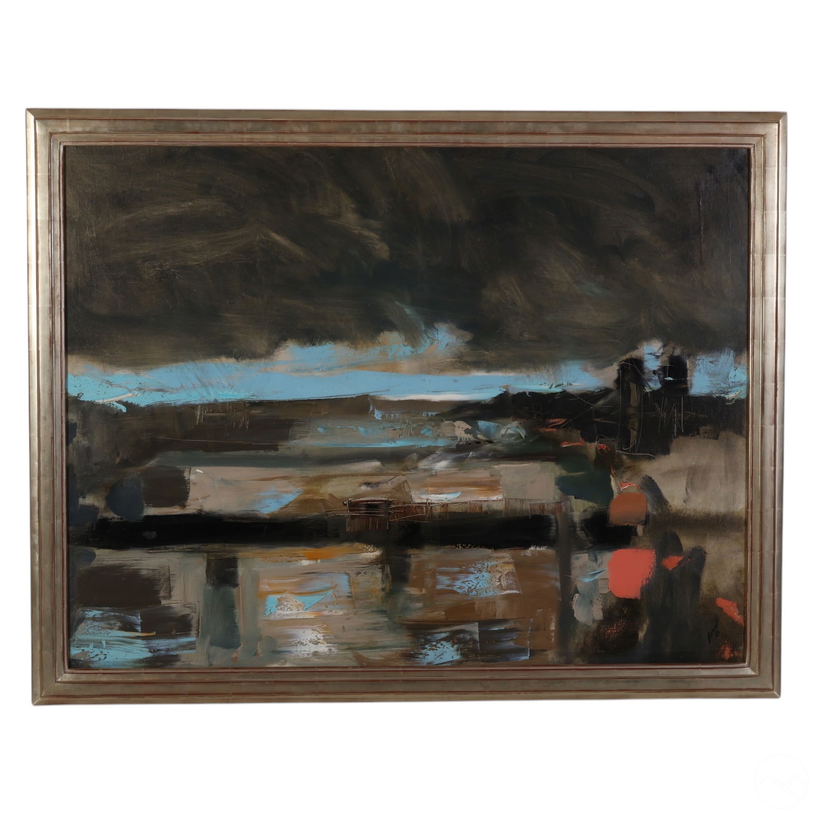 Renato Borsato 1927-2013 Italian Abstract Painting (1 of 7)