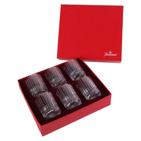 Baccarat Harmonie Double Old Fashioned MIB 6pc SET