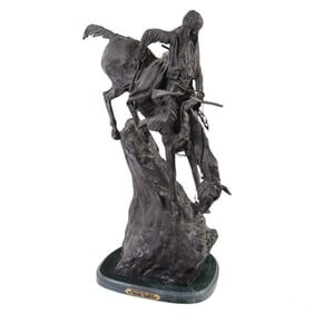 The Mountain Man Bronze Sculpture after Remington