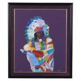 John Neito 1936-2018 American Indian Litho SIGNED