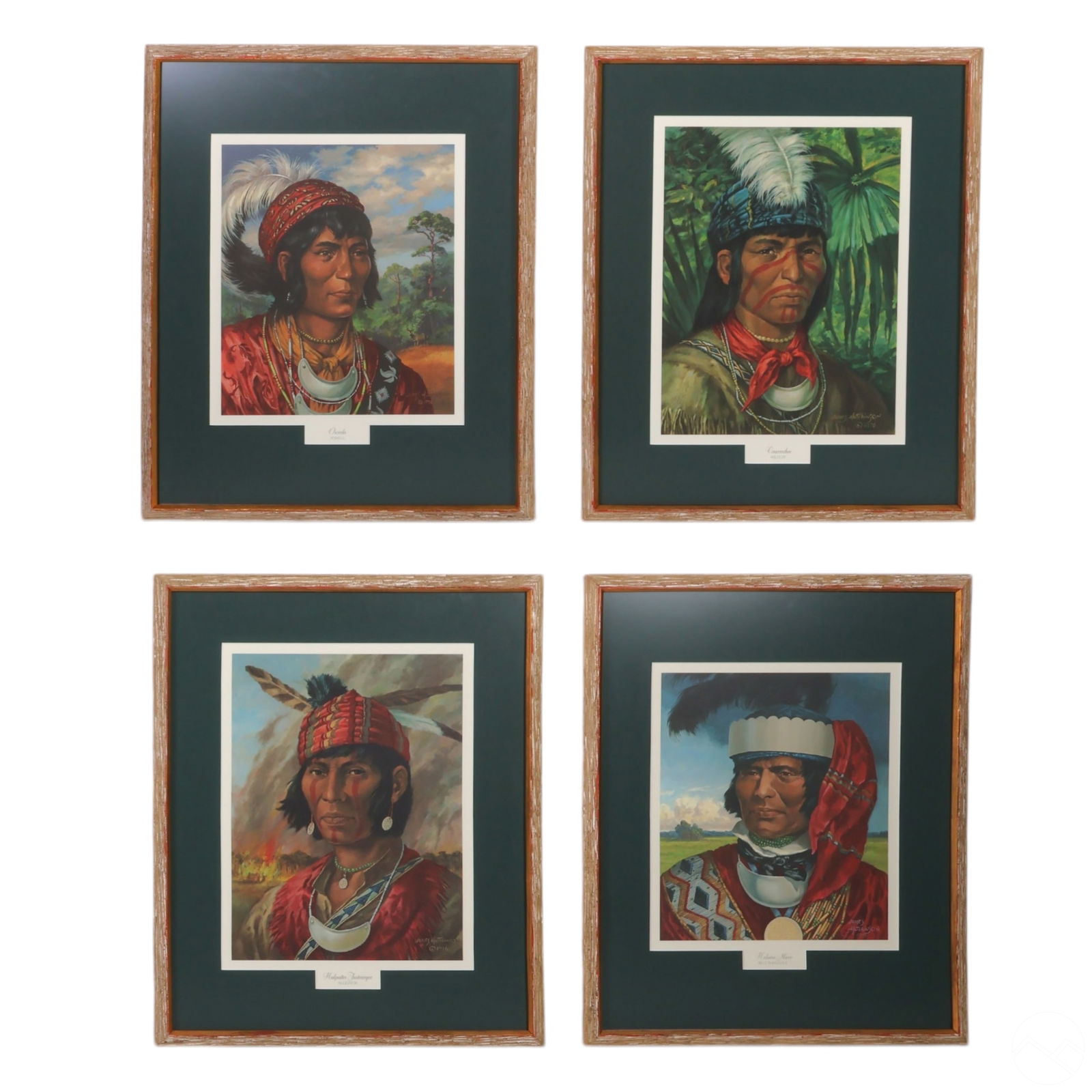 James Hutchinson b.1932 Seminole Indian Print SET (1 of 15)