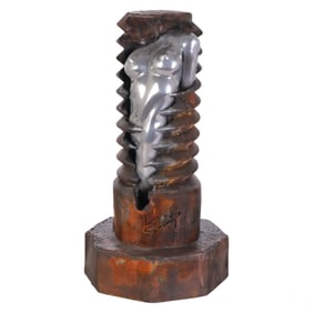 Scotty Ziegler b.1973 Quarter Turn Bolt Sculpture
