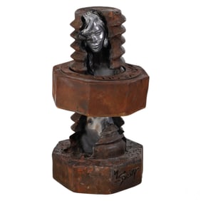 Scotty Ziegler b.1973 Turn Me On Bolt Sculpture