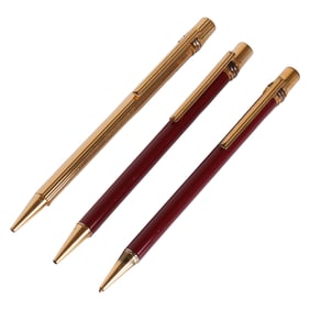 Cartier Must de Cartier Ballpoint Pen ESTATE LOT