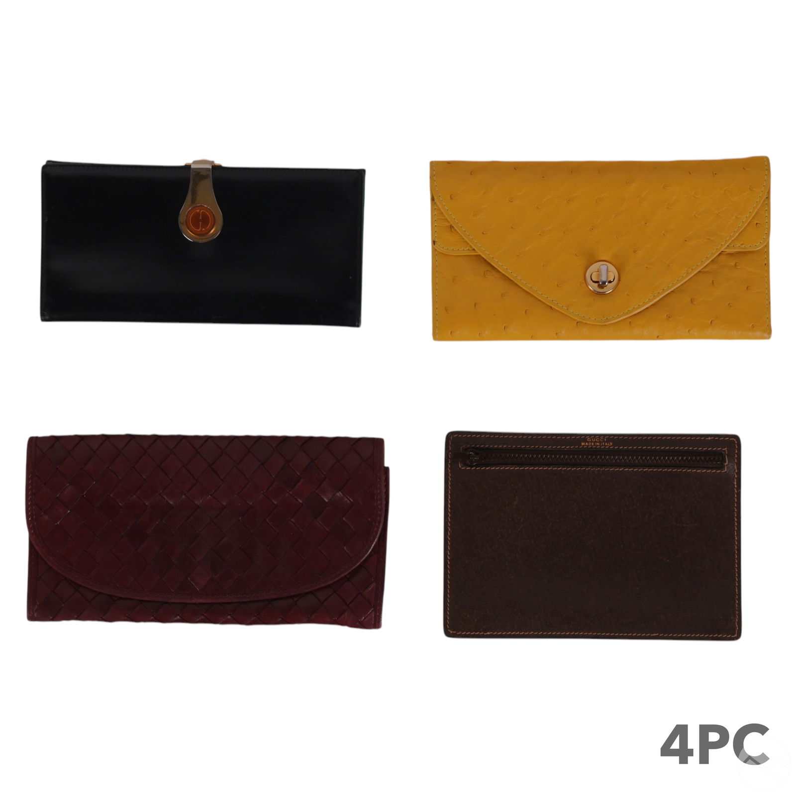 Gucci Bottega Veneta Giorgios Designer Wallet LOT (1 of 10)