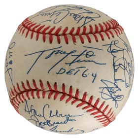 MLB Legends Multi Player SIGNED Baseball JSA COA