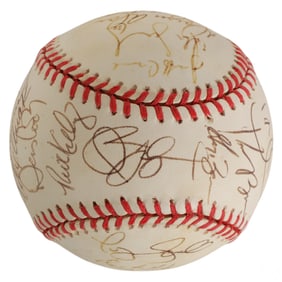 1997 Marlins World Series Baseball SIGNED JSA COA