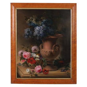 Siegfried D Bendixen 1786-1864 Still Life Painting