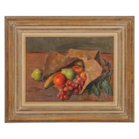 Robert Brackman 1898-1980 Still Life Oil Painting (1 of 6)