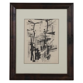 Lucile Blanch 1895-1981 Abstract LE Litho SIGNED