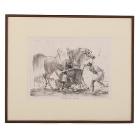 Antoine-Jean Gros 1817 Arab of the Desert Litho