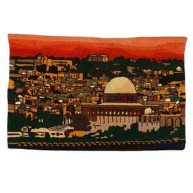 Emanuel Kipnis 1936-2020 Jerusalem Wall Tapestry