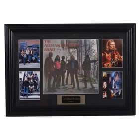 The Allman Brothers Band SIGNED Photograph w/ COA