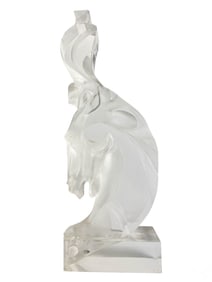 Romeo Tamanti (1940-1997) Lucite Horse Sculpture