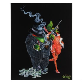 Michael Godard b.1958 Gangster Love Giclee SIGNED