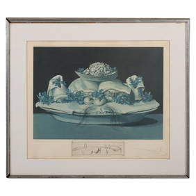 Dali 1904-1989 Les Supremes Litho Engraving SIGNED (1 of 6)