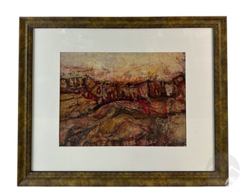 Jean-Marie Sorgue 1924-2010 Abstract Oil Painting
