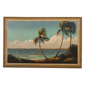 Harold Newton (1934-1994) FLA Highwayman Painting